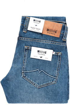 SPODNIE MĘSKIE MUSTANG Chicago Tapered DENIM BLUE 1008742 5000 803