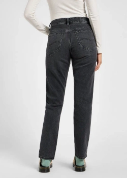 LEE DAMSKIE SPODNIE JEANSOWE LEE RIDER JEANS REFINED BLACK 112341336