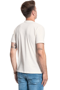 LEE CHEST LOGO TEE WHITE CANVAS L61MFERR 112113957