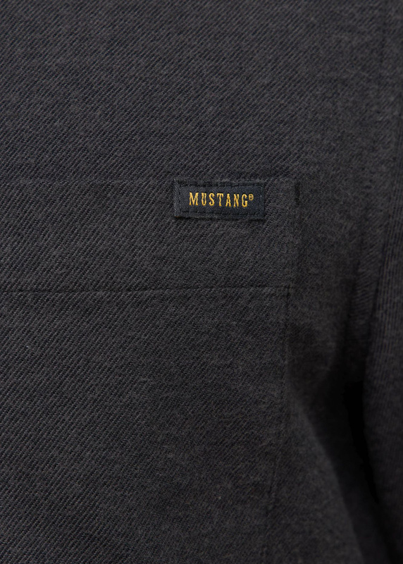 Męska Koszula Mustang Style Eastbridge Jet Black 1016959 4188