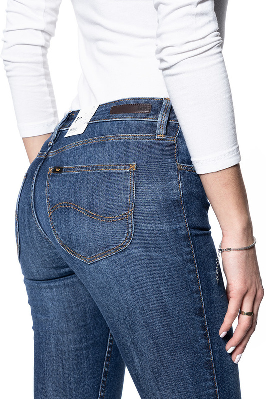 SPODNIE DAMSKIE LEE SKINNY SCARLETT DARK ABERDEEN L526SIMX 112111907