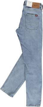 Męskie Spodnie Jeansowe Mustang Style Vegas Slim Denim Blue 1014589 5000 333