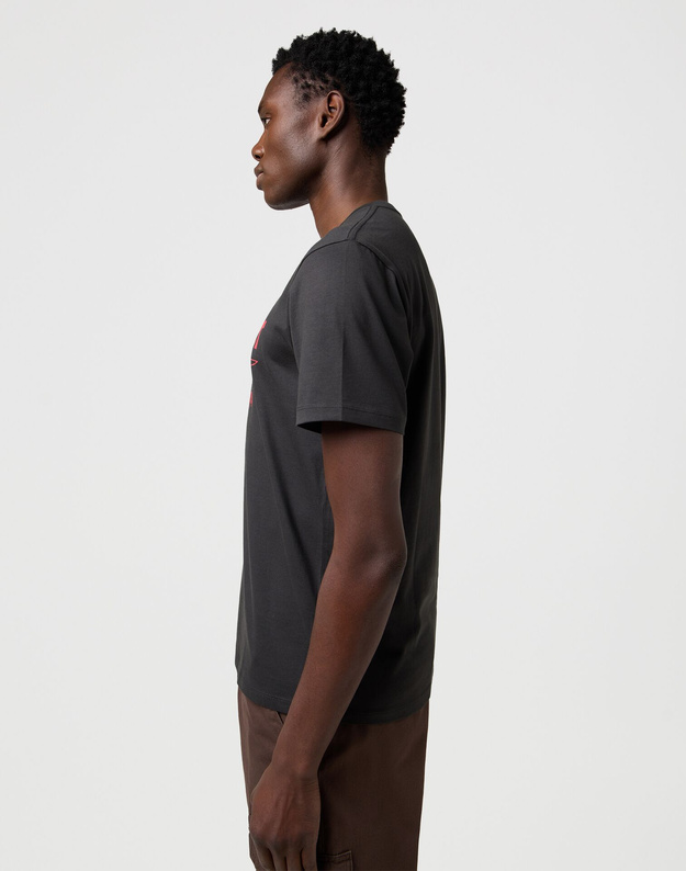 MESKA KOSZULKA WRANGLER AMERICANA TEE FADED BLACK 112371416