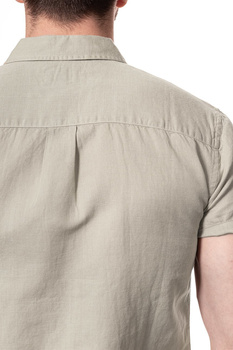 KOSZULA MĘSKA KRÓTKI RĘKAW WRANGLER SS 1PKT SHIRT PLAZA TAUPE W5860LOU5 112129512