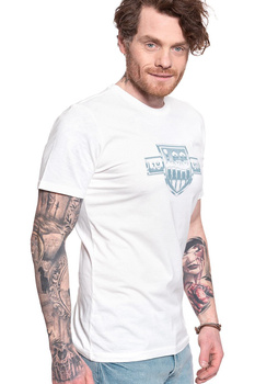 LEE T SHIRT SEASONAL LOGO TEE WHITE CANVAS L61QFERR 112114007
