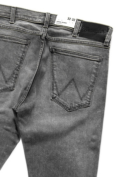 SPODNIE MĘSKIE WRANGLER STRANGLER GRUNGE GREY W16TRA193 112127342