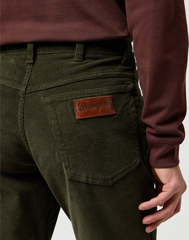 MESKIE SPODNIE WRANGLER TEXAS SLIM FOREST NIGHT 112371012