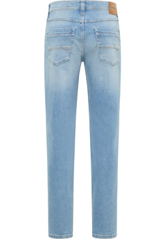 Męskie Spodnie Jeansowe Mustang Style Washington Straight Denim Blue 1014877 5000 313