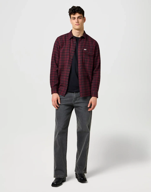 Męskie Spodnie Jeansowe Wrangler Loose Straight Sandstorm 112371017