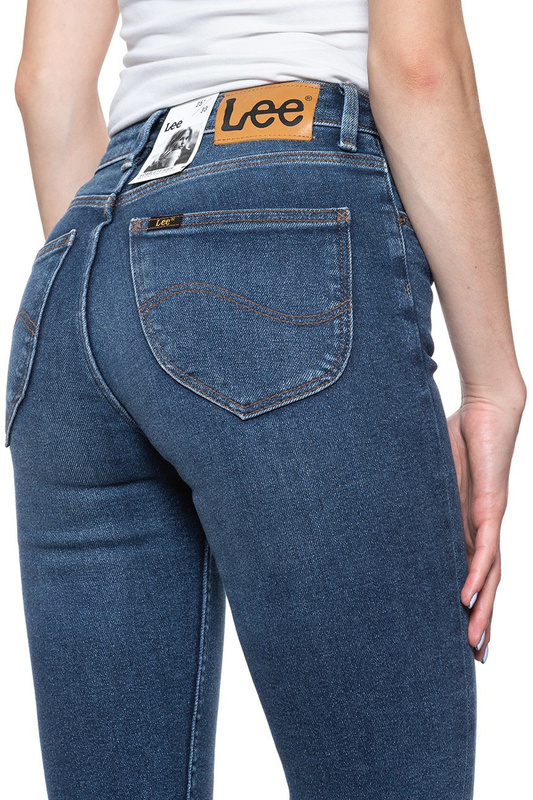 SPODNIE DAMSKIE LEE SCARLETT HIGH BLUE HAVANA L626DTIZ 112114154