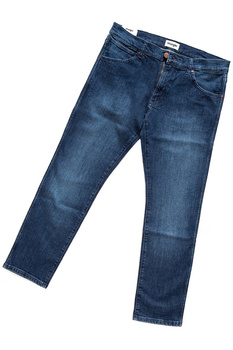 SPODNIE MĘSKIE WRANGLER LARSTON BASEMENT BLUE W18SHY32C 112127517