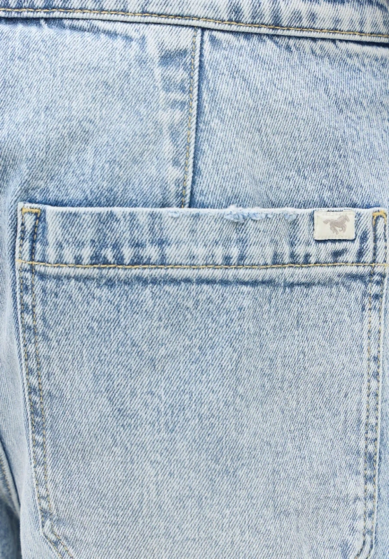 Męskie Spodnie Jeansowe Mustang Style Toledo Loose Denim Blue 1015137 5000 212