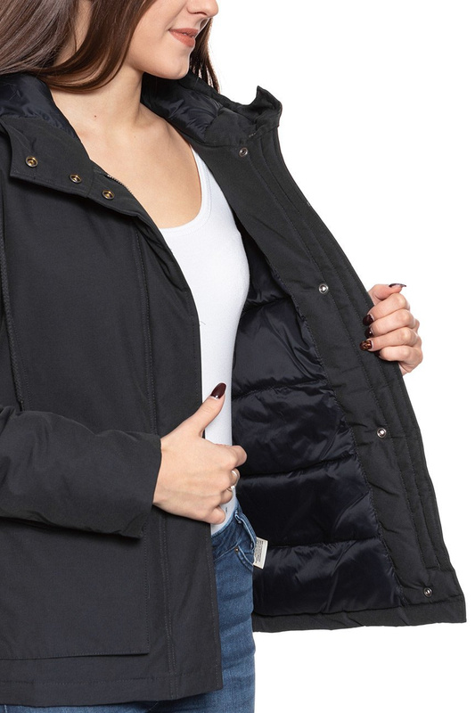 DAMSKA KURTKA PRZEJŚCIOWA WRANGLER SHORT PARKA DARK NAVY W4N4V4XAE 112129164