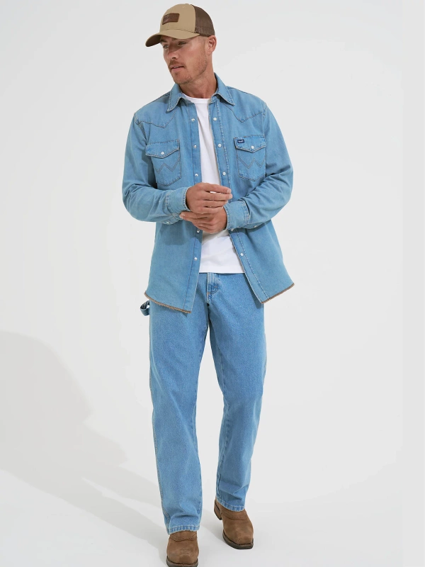 WRANGLER RIGGS WORKWEAR CARPENTER VINTAGE INDIGO 3W020VI