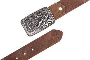 TOM TAILOR PASEK SKÓRZANY SOPO-TT436 40 mm Ledergürtel RO 2081 0690