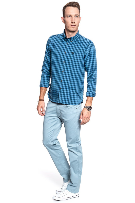 LEE SPODNIE MĘSKIE DAREN ZIP FLY ASHLEY BLUE L707LA75 112118248