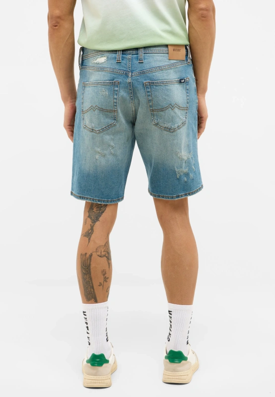 Męskie szorty Mustang Style Denver Shorts Denim Blue 1016590 5000 313