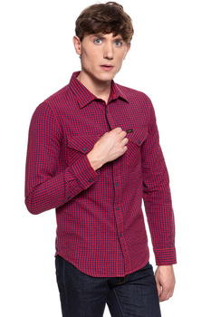 KOSZULA LEE WESTERN SHIRT BRIGHT RED L644NLEF 112115596