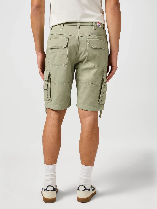 WRANGLER MĘSKIE SPODENKI WRANGLER CJ CARGO SHORTS TEA 112362504
