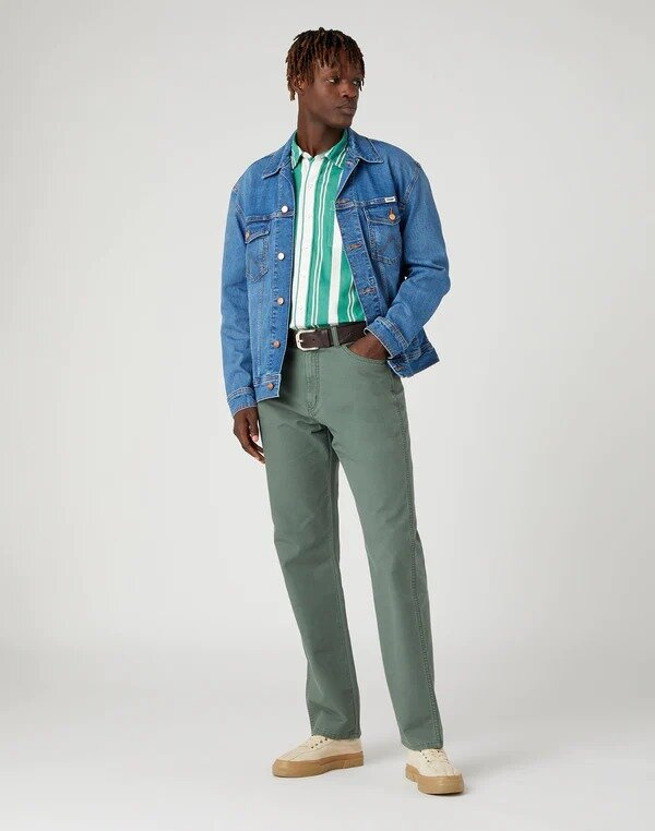 WRANGLER RANGE BELT MĘSKI PASEK KLASYCZNY BROWN W0F5U1X85 112332862