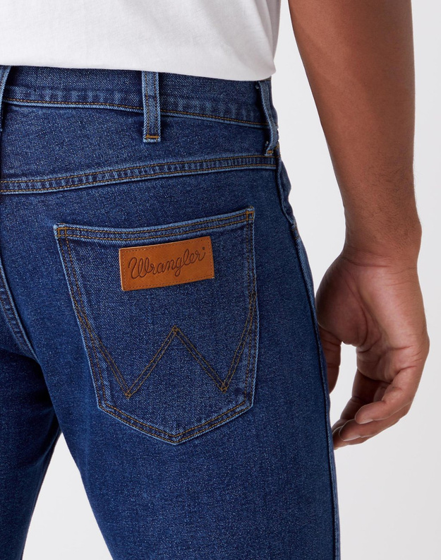 WRANGLER GREENSBORO MĘSKIE SPODNIE JEANSOWE RIDE ON W15QU5225 112127097