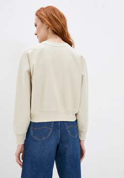 LEE VINTAGE CROPPED SWS DAMSKA BLUZA BEZ KAPTURA SHARK BONE L36EBROZ 112107838