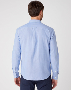 MĘSKA KOSZULA WRANGLER LS 1 PKT BUTTON DOWN LIMOGES BLUE W5A3BMX50 112130021