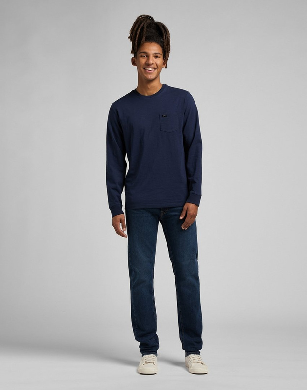LEE DAREN ZIP FLY MĘSKIE SPODNIE JEANSOWE DARK WORN L707SQXP 112319363