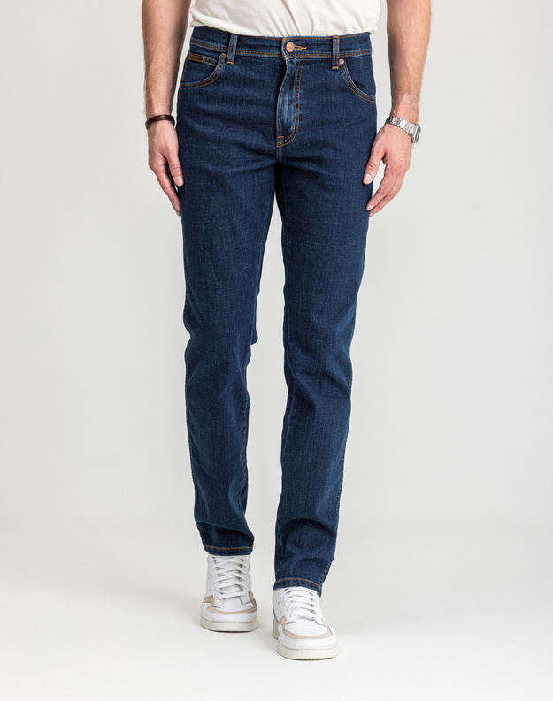 WRANGLER TEXAS SLIM MĘSKIE SPODNIE JEANSOWE CROSS GAME W12S8311U 112126497