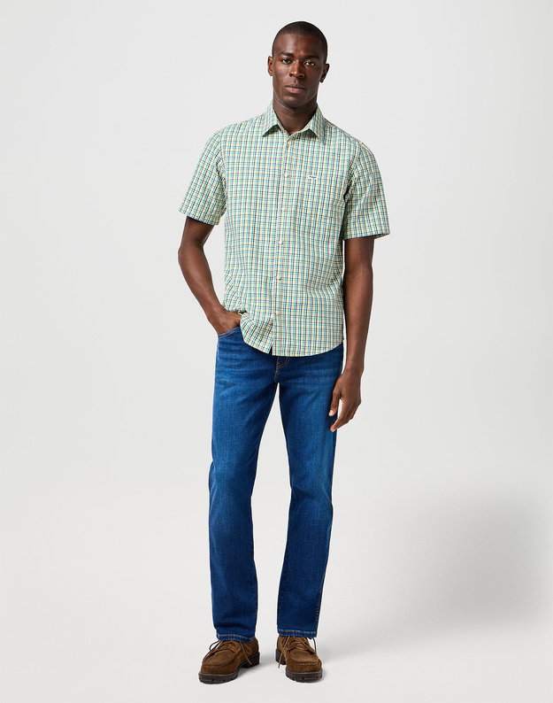 WRANGLER MĘSKIE SPODNIE JEANSOWE WRANGLER TEXAS STEEL GRIT 112364451