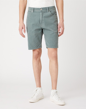 SPODENKI MĘSKIE WRANGLER CORDUROY SHORTS WREATH GREEN W14TZNG29 112126658