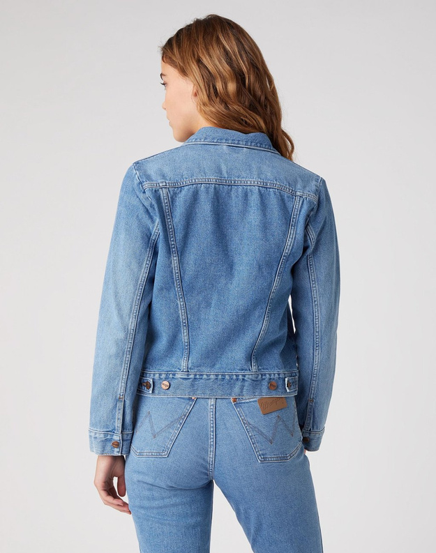 DAMSKA KURTKA JEANSOWA WRANGLER 124WJ BLUE SOUL W4WJ-UG-24L 112129222