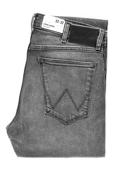 SPODNIE MĘSKIE WRANGLER STRANGLER GRUNGE GREY W16TRA193 112127342