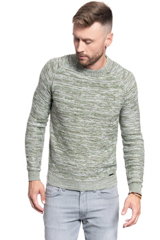 SWETER MĘSKI MUSTANG Emil C Melange 1009790 6348