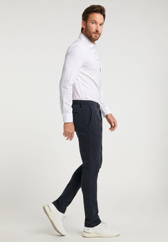 MUSTANG Classic Chino MĘSKIE SPODNIE MATERIAŁOWE BLUE NIGHTS 1009612 4085