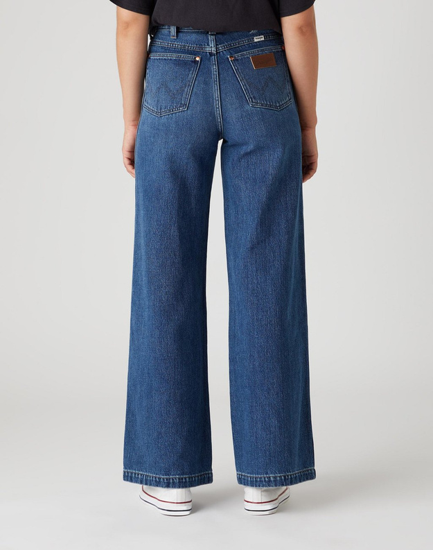 SPODNIE DAMSKIE WRANGLER WORLDWIDE DARD RANCH BLUE W2H5D631D 112128623
