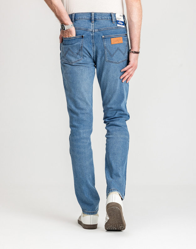 WRANGLER MESKIE SPODNIE JEANSOWE WRANGLER LARSTON COOL TWIST W18SYLZ70 112330749
