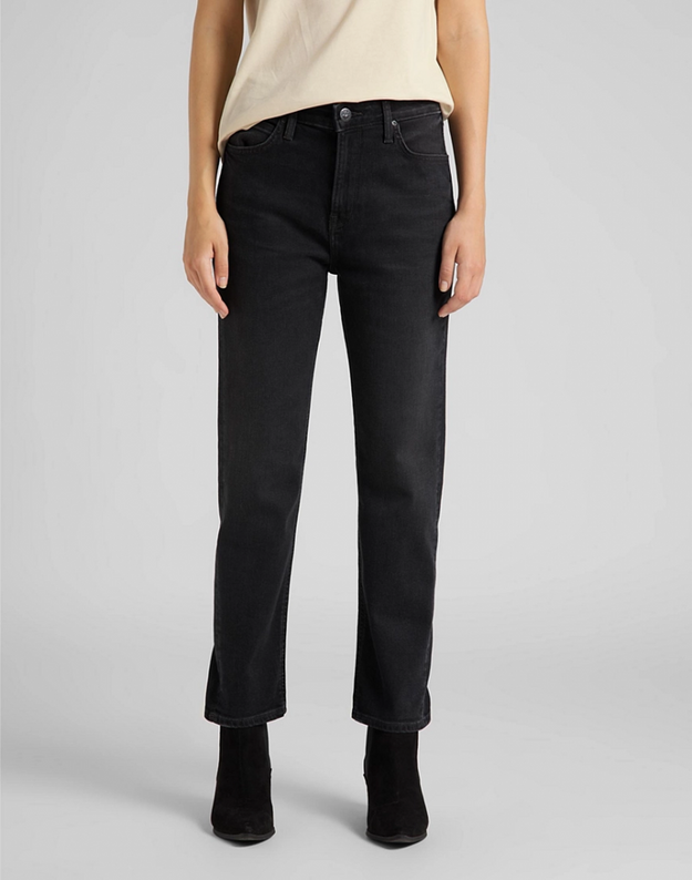 DAMSKIE SPODNIE JEANSOWE LEE Carol CAPTAIN BLACK L30UCPTY 112106734