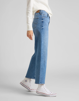 DAMSKIE SPODNIE JEANSOWE LEE Wide Leg LIGHT LUNA L30SLTYX 112106642