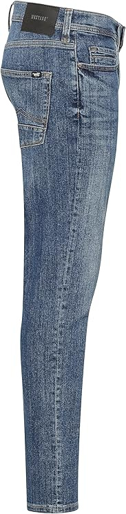Męskie Spodnie Jeansowe Mustang Style Boston Slim Denim Blue 1014706 5000 883