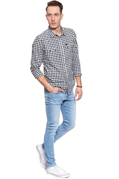 LEE MALONE ICE BLUE MĘSKIE SPODNIE JEANSOWE L736ROFXA