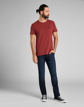 LEE ULTIMATE POCKET TEE MĘSKI T-SHIRT FIRED BRICK L66JWTTM 112140555