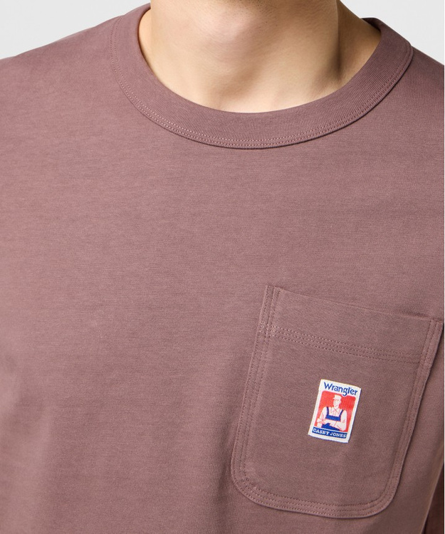 MESKA KOSZULKA WRANGLER CJ POCKET TEE PEPPERCORN 112371500