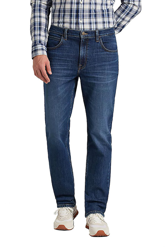LEE BROOKLYN STRAIGHT MĘSKIE SPODNIE JEANSOWE SEA SALT WORN L452PXEI 112322216