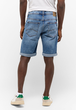MĘSKIE SZORTY MUSTANG Chicago Shorts Z Denim Blue 1015690 5000 202