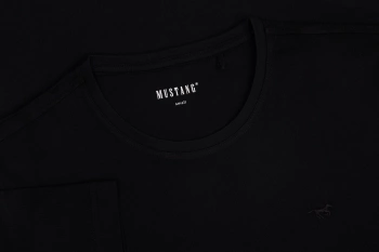 Męski T-Shirt Mustang Style Alex Black 1017350 4142