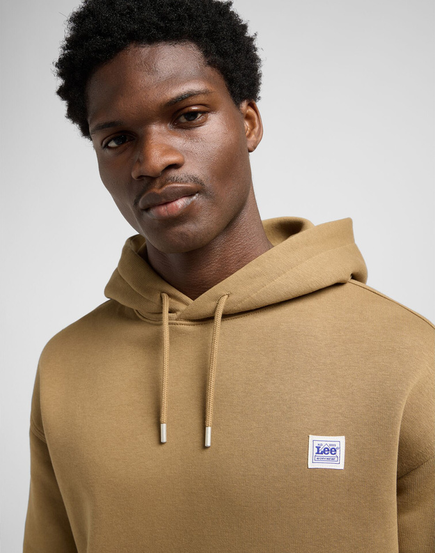 MESKA BLUZA LEE WW HOODIE DARK KHAKI 112372355