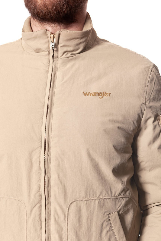 KURTKA WRANGLER CLASSIC BOMBER CLAY BEIGE W4732XIWM 112129031
