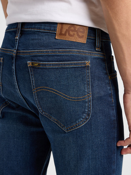 LEE MĘSKIE SPODNIE JEANSOWE LEE RIDER DARK USED 112360201