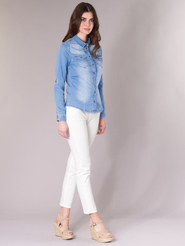 LEE ELLY DAMSKIE SPODNIE JEANSOWE JEANSY ECRU L305RN92 112106197